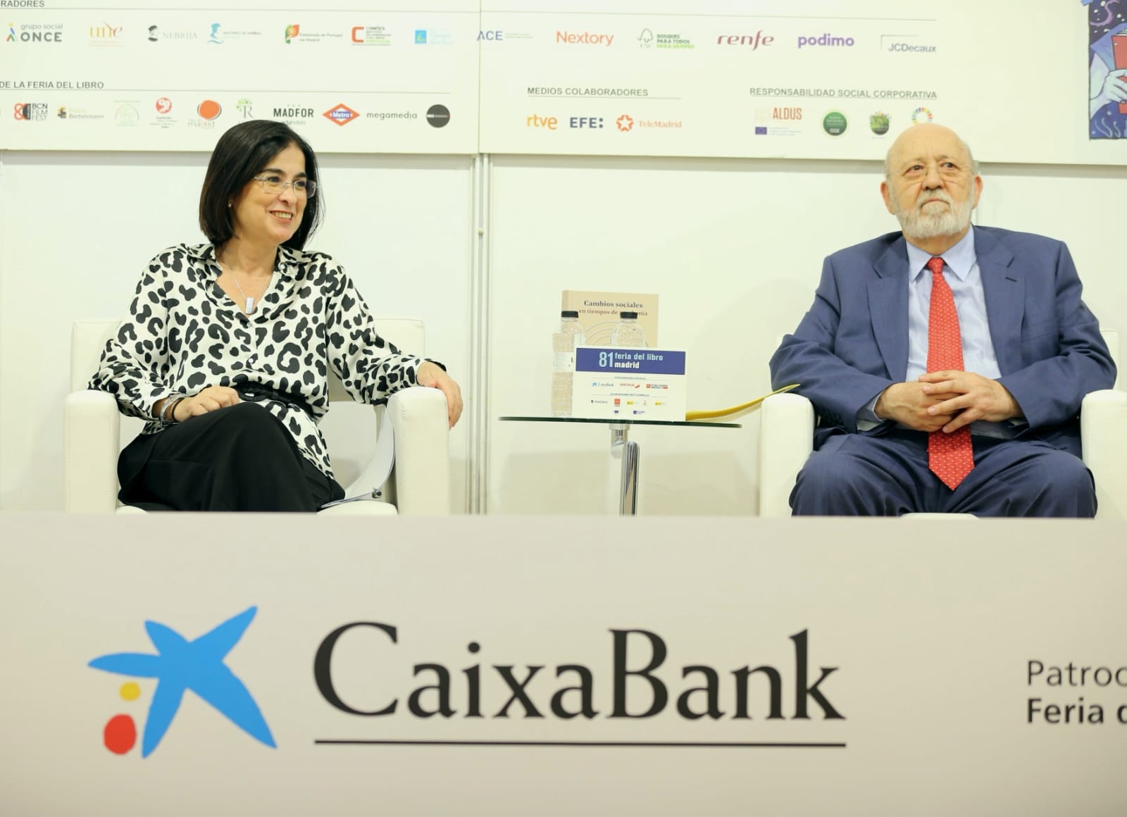 El presidente del CIS, José Félix Tezanos, en la presentación del primer libro interdisciplinar de análisis sobre la COVID-19