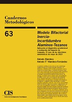 Portada Cuadernos Medológicos num 63